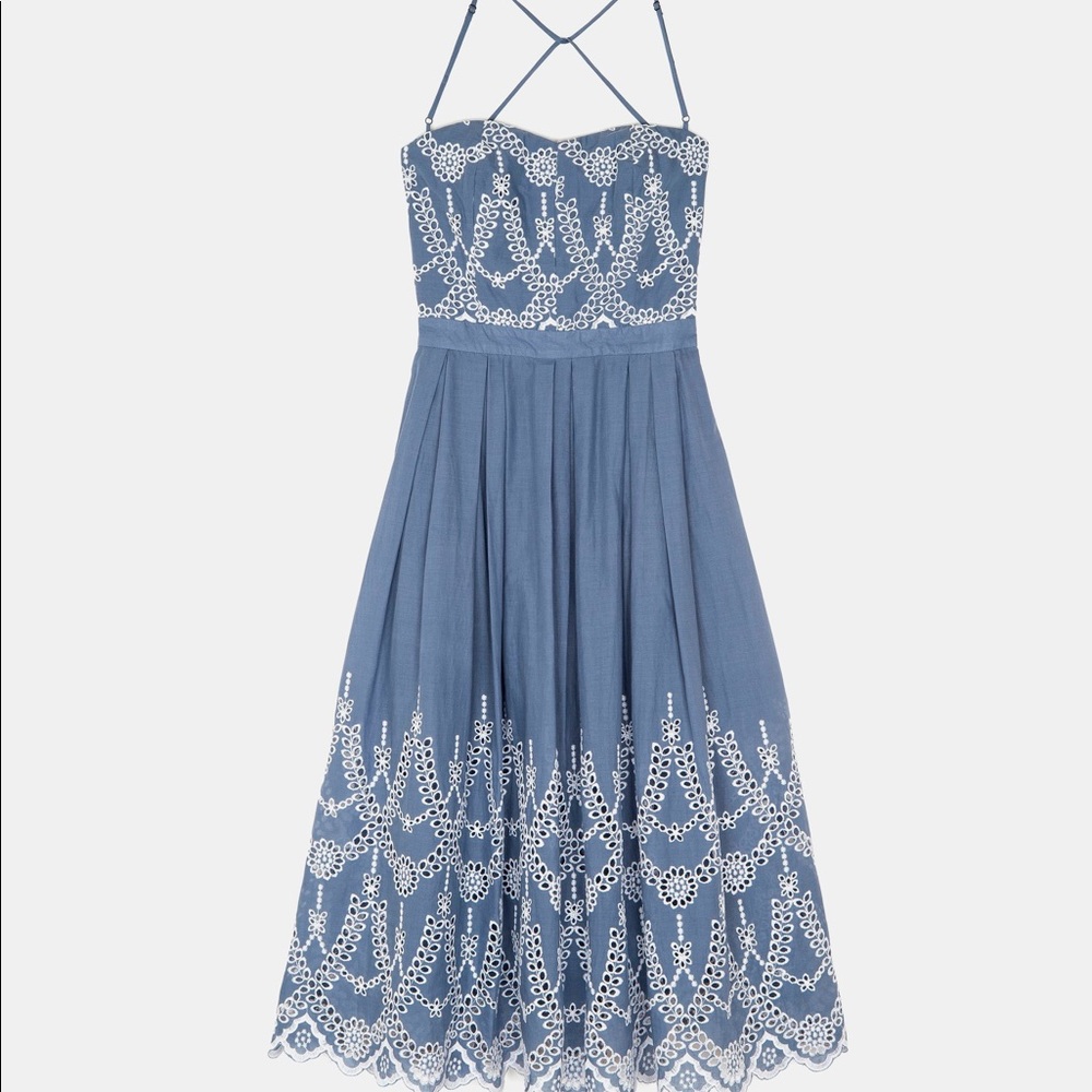 Kendall + Kylie Eyelet Embroidered Dress Size XS